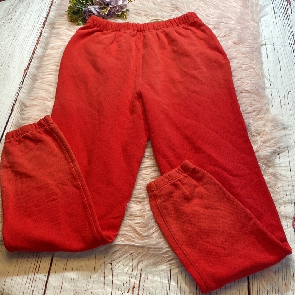 NWT RE/DONE 80’s Faded Crimson High Rise Sweatpants sz XS - Picture 11 of 11
